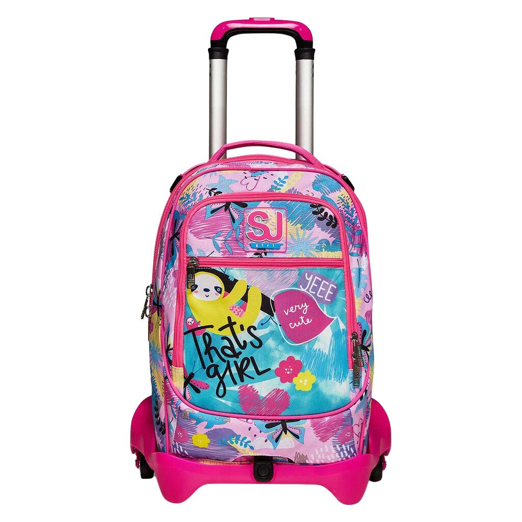 Zaino trolley Seven Jack 3WD+ SJ Gang Girl: clack it