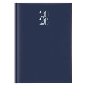 Agenda Giorn. Notabene Gommato: 21 X 29.7 cm, blu, 2026