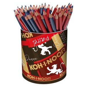 Matita bicolore Koh-I-Noor: rosso / blu, bar. da 72 u.