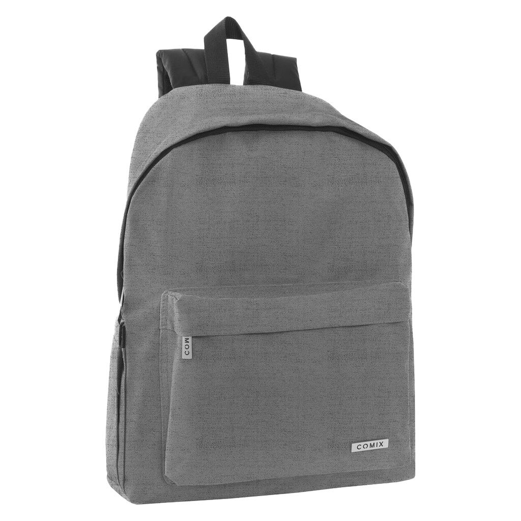 Zaino americano Comix Monocolore: grigio melange