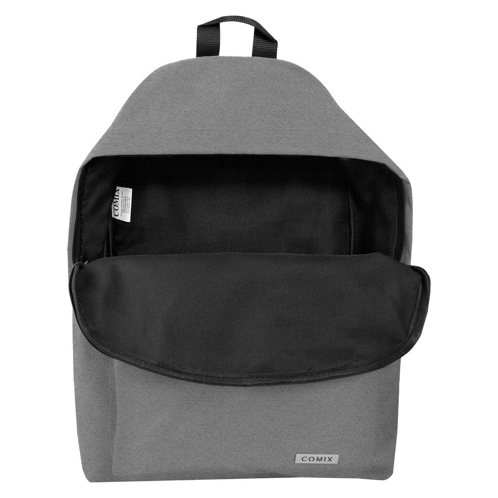 Zaino americano Comix Monocolore: grigio melange - immagine 3