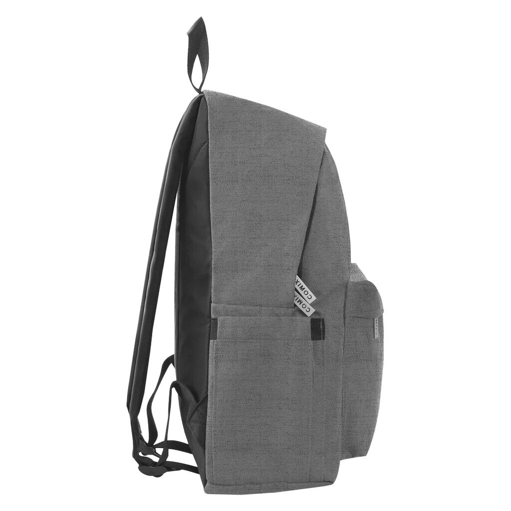 Zaino americano Comix Monocolore: grigio melange - immagine 4