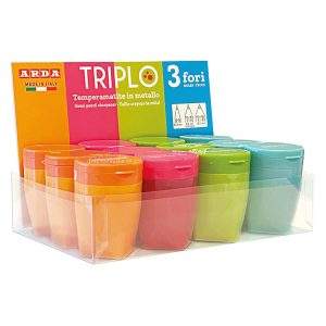 Temperamatite Arda: chiusura foro, assortiti, 3 fori