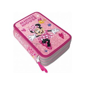 Astuccio 3 Zip MC Group: Minnie