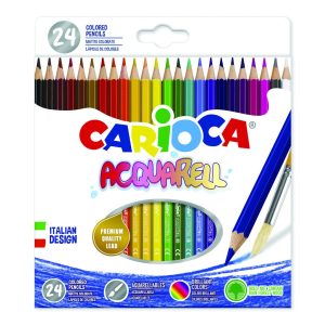 Matita colorata Carioca Acquarell: assortiti, cf. da 24 u.