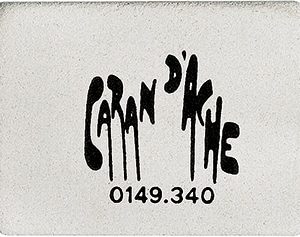 CARAN D’ACHE Gomma 40x23x9mm 149.340 bianco