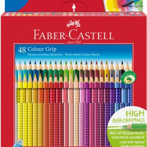 FABER-CASTELL Matita colorata Colour Grip 112449 48 pz., busta