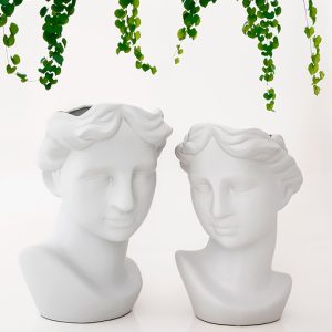 TESTA DONNA PORCELLANA BIANCO