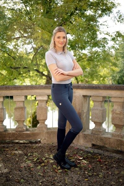 Pantaloni da equitazione Bali donna/bambino - immagine 5