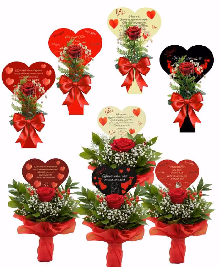 “Basic Love”-Porta Rose con Dedica - immagine 2