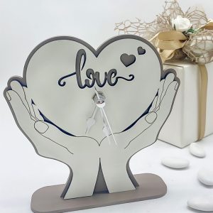 OROLOGIO CUORE LOVE SU MANI