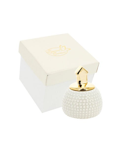 SCATOLINA HOME GOLD CERAMICA - immagine 2