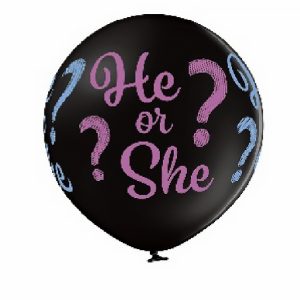 PALLONCINO LATTICE NERO HE OR SHE ?