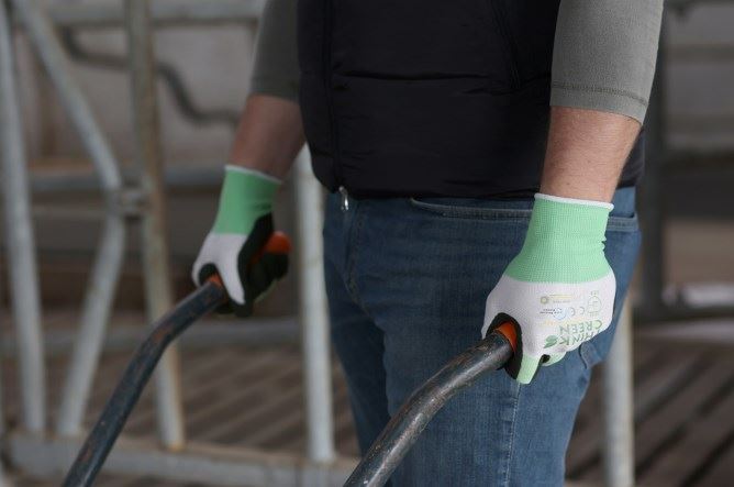 THINKGREEN Guanti in maglia fine Allround in poliestere riciclato - immagine 5