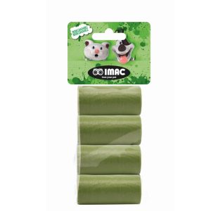 4 ROTOLI DA 15 SACCHETTI BIODEGRADABILI