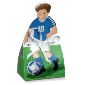 SCATOLINA PORTACONFETTI CALCIO