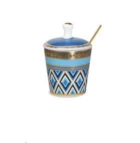 Zuccheriera Porcellana Con Cucchiaino “Linea Living”Baci Milano