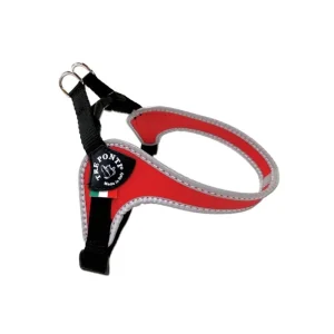 PETTORINA SOTTOPANCIA REGOLABILE CHIUSURA PLASTICA ROSSA MIS. 2,5