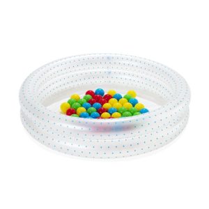 Piscina baby 2 anelli 91×20 altezza – 2 colori assortiti. include 50 palline colorate – bestway