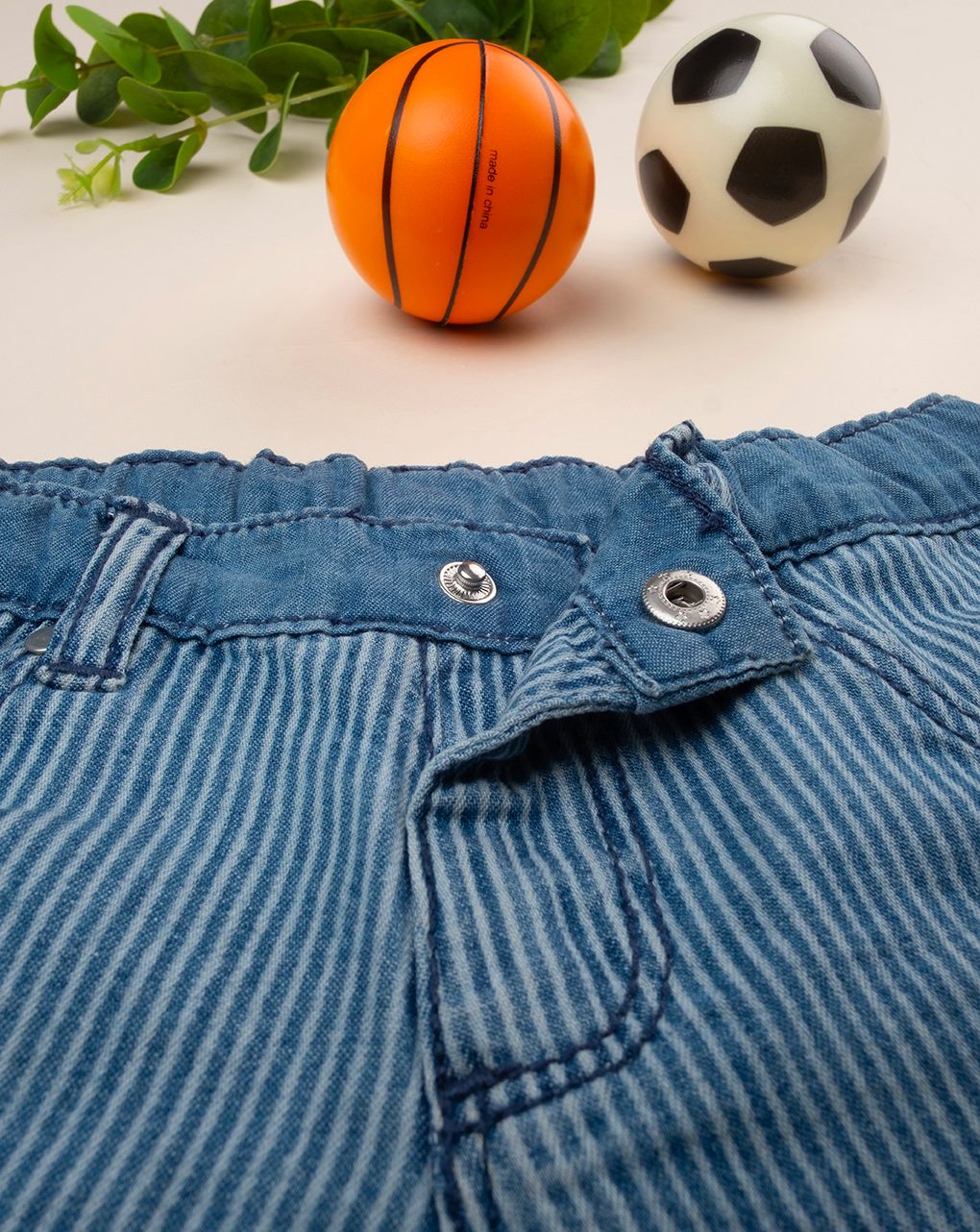 Bermuda bimbo denim - immagine 4