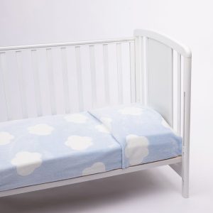 Copertina pile azzurra