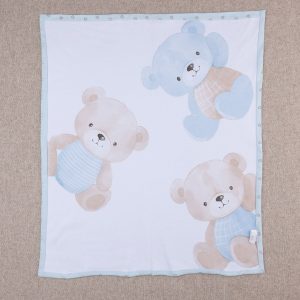 Coperta culla neonato orsetti