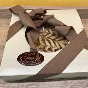 Crostata variegata al cioccolato e nocciola