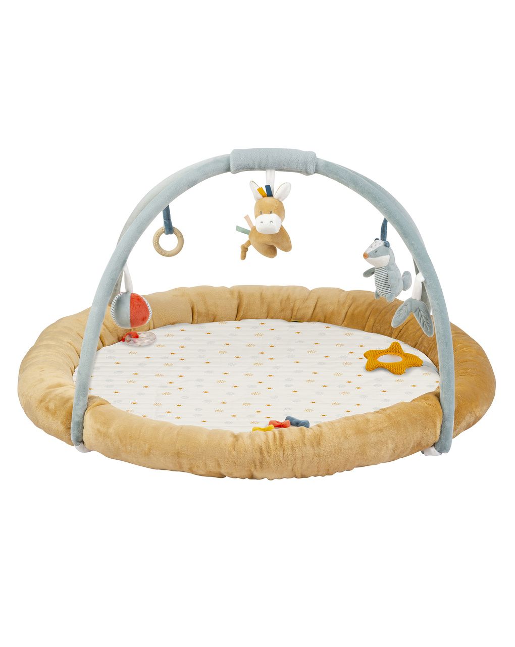 Tappeto pouf attività felix&leo – 0+ – nattou - immagine 2