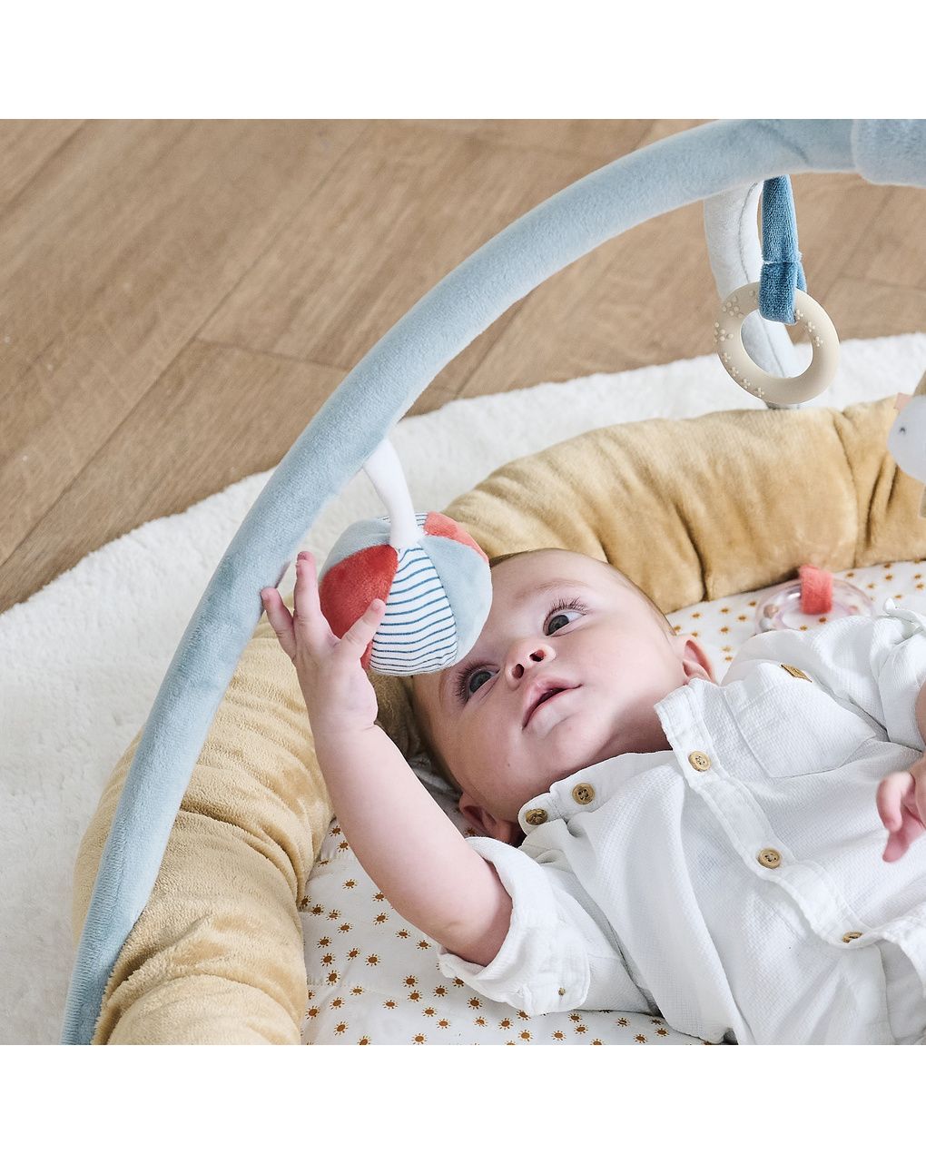 Tappeto pouf attività felix&leo – 0+ – nattou - immagine 5