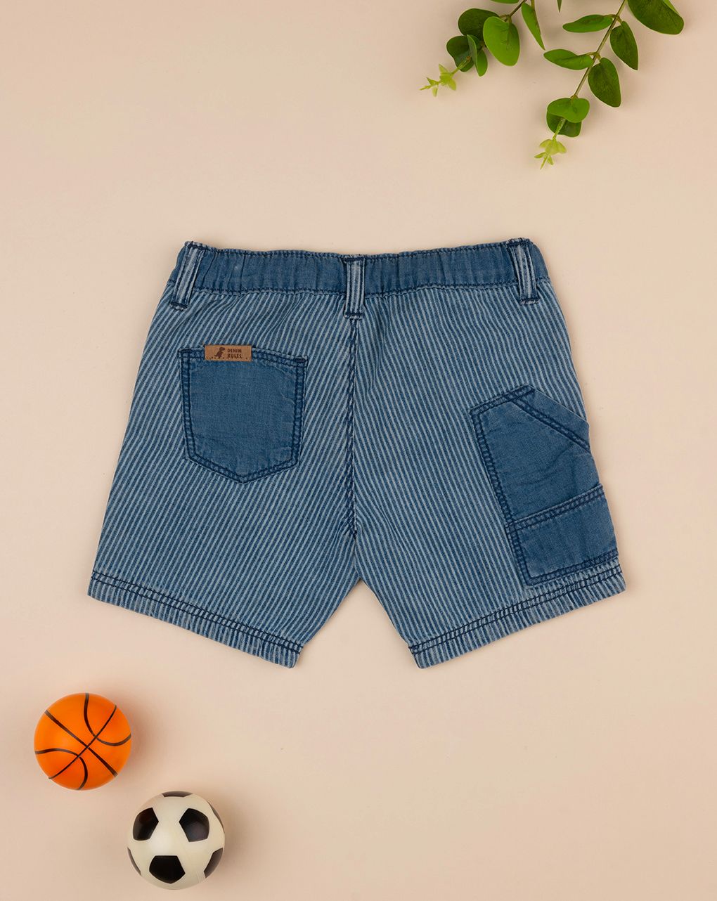 Bermuda bimbo denim - immagine 3