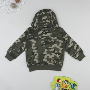 Felpa camouflage bambino