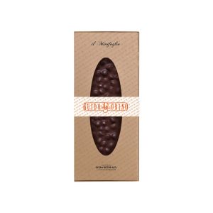 Minifoglio cioccolato extra bitter con nocciola igp 10855 Gobino 300gr