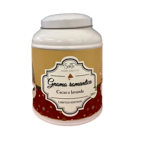 Saitè Tisana Gnomi gusto Gnomo Romantico Cacao e Lavanda 100 gr